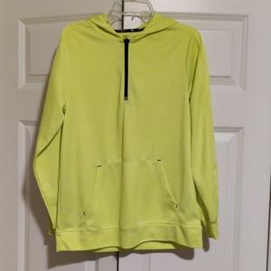 Tek Gear neon yellow hoodie, size L